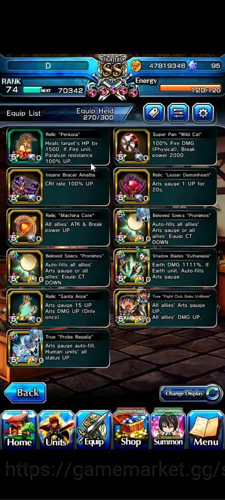 Grand Summoners Accounts Global|Rank 74|16 Ascend+ 5 TW|[Inumuta,Ubel,Frier image 2