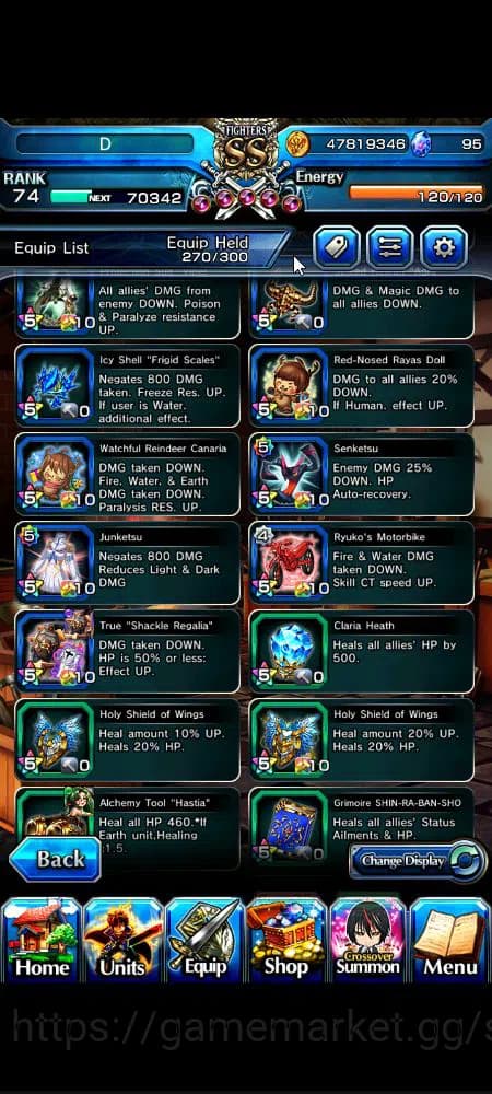 Grand Summoners Accounts Global|Rank 74|16 Ascend+ 5 TW|[Inumuta,Ubel,Frier image 4