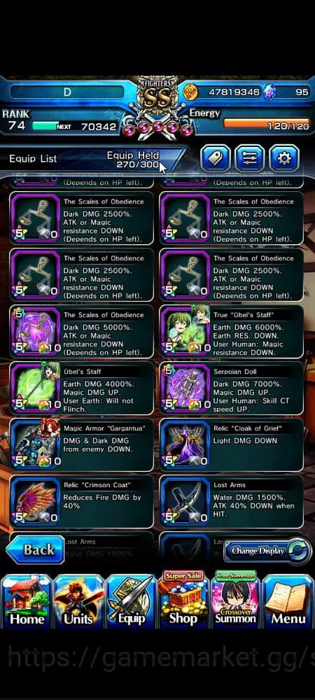 Grand Summoners Accounts Global|Rank 74|16 Ascend+ 5 TW|[Inumuta,Ubel,Frier image 6