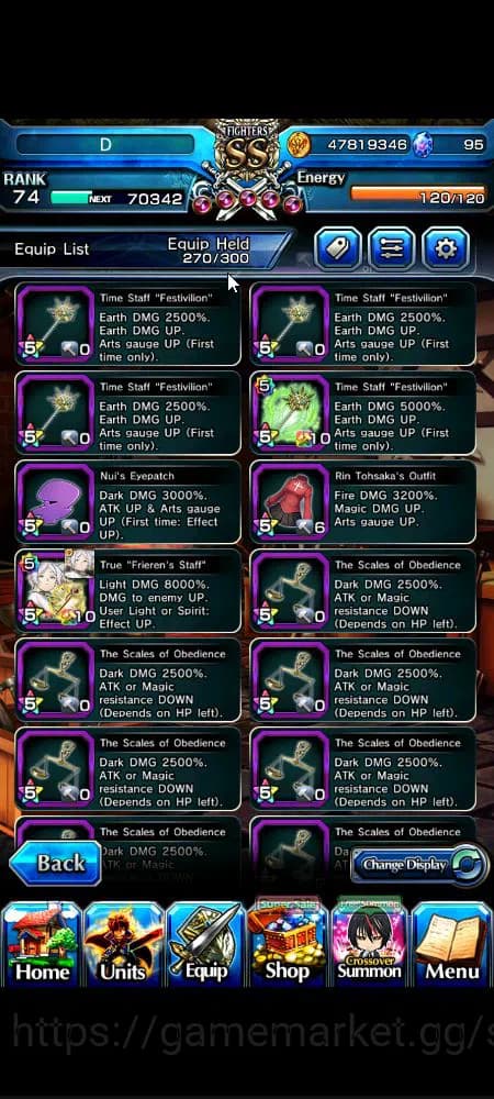 Grand Summoners Accounts Global|Rank 74|16 Ascend+ 5 TW|[Inumuta,Ubel,Frier image 7