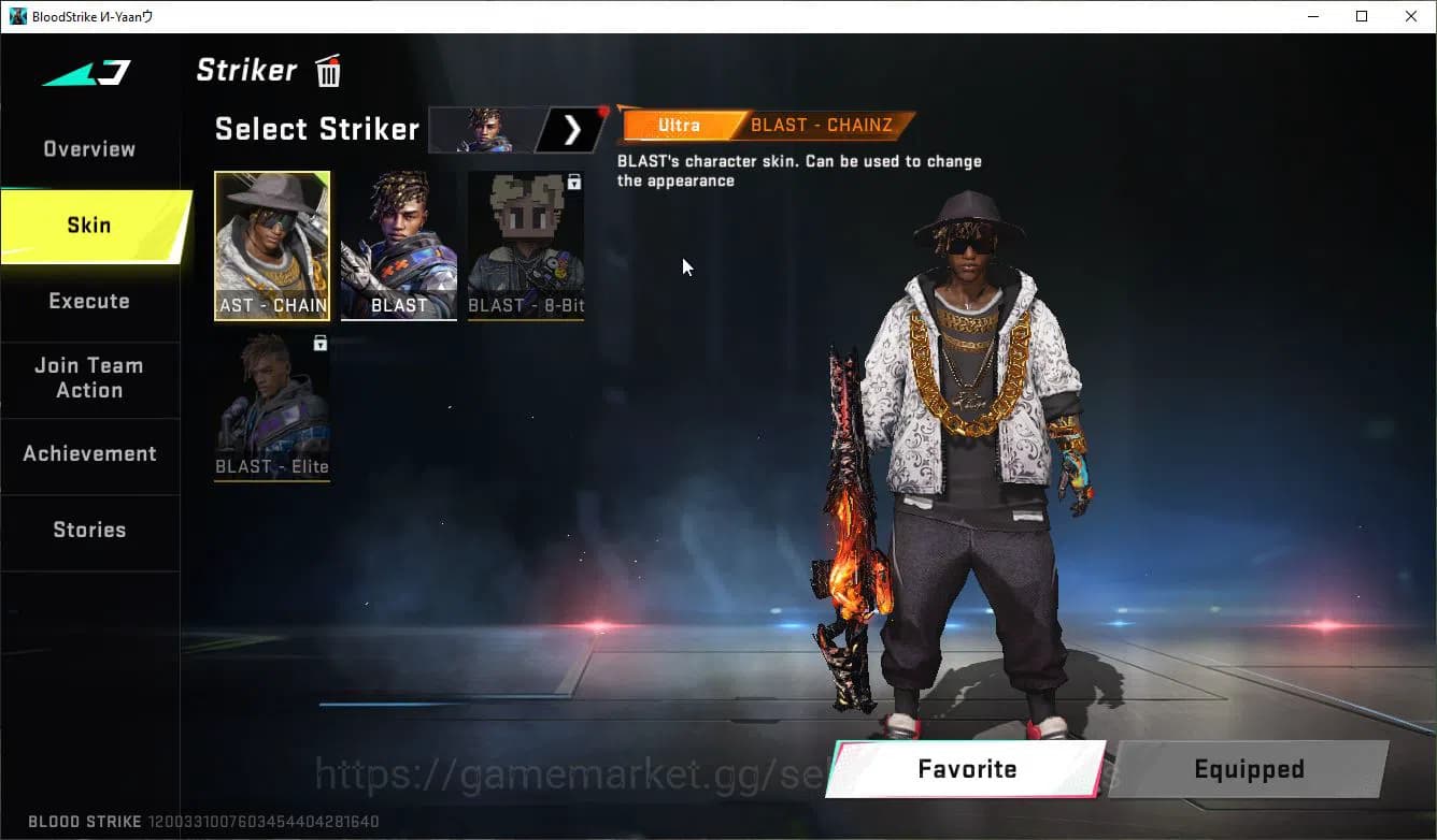 Blood Strike Accounts ASIA|ETERNAL [Zero,MELE ChainBlade,(MAX UZI-Scorpi image 8