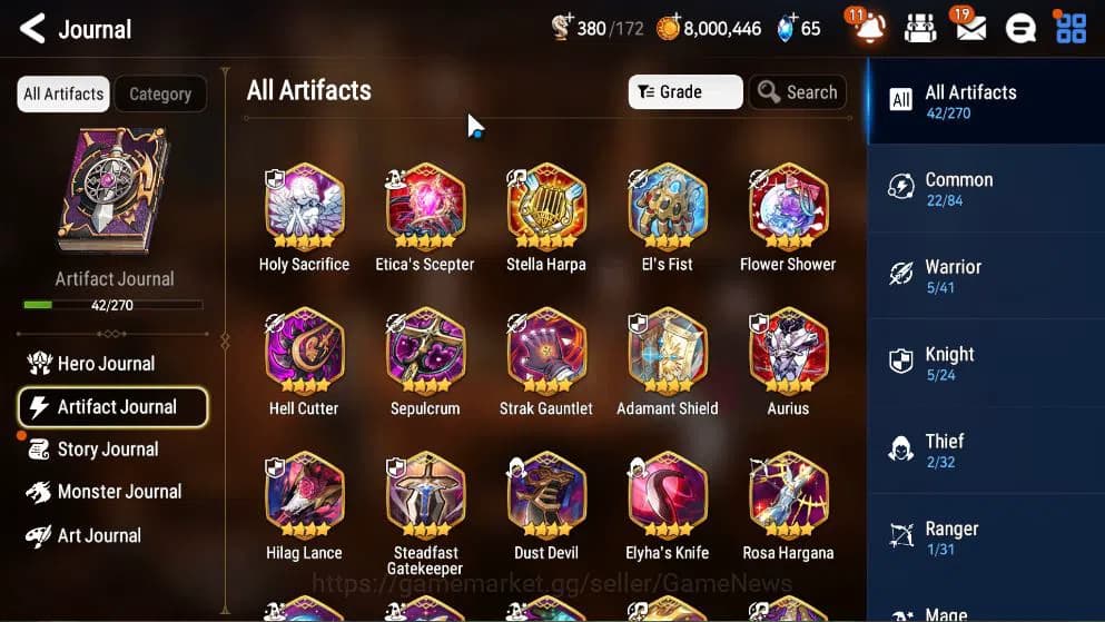 Epic Seven Accounts GLOBAL Unverif|New Era|4 ML(Salome, NC Landy)+ Set image 19