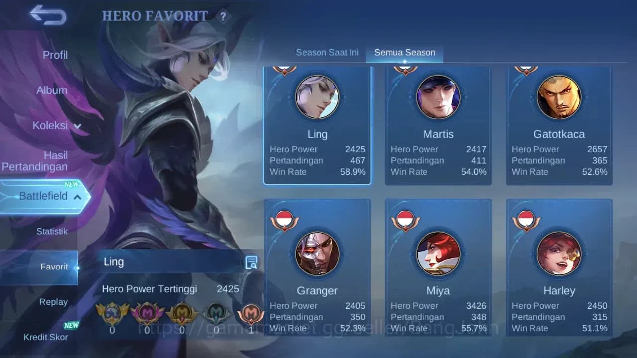 Mobile Legends: Bang Bang Accounts GLOBAL Hero 132 Skin 215 | Luckybox Eudora | KOF k image 13