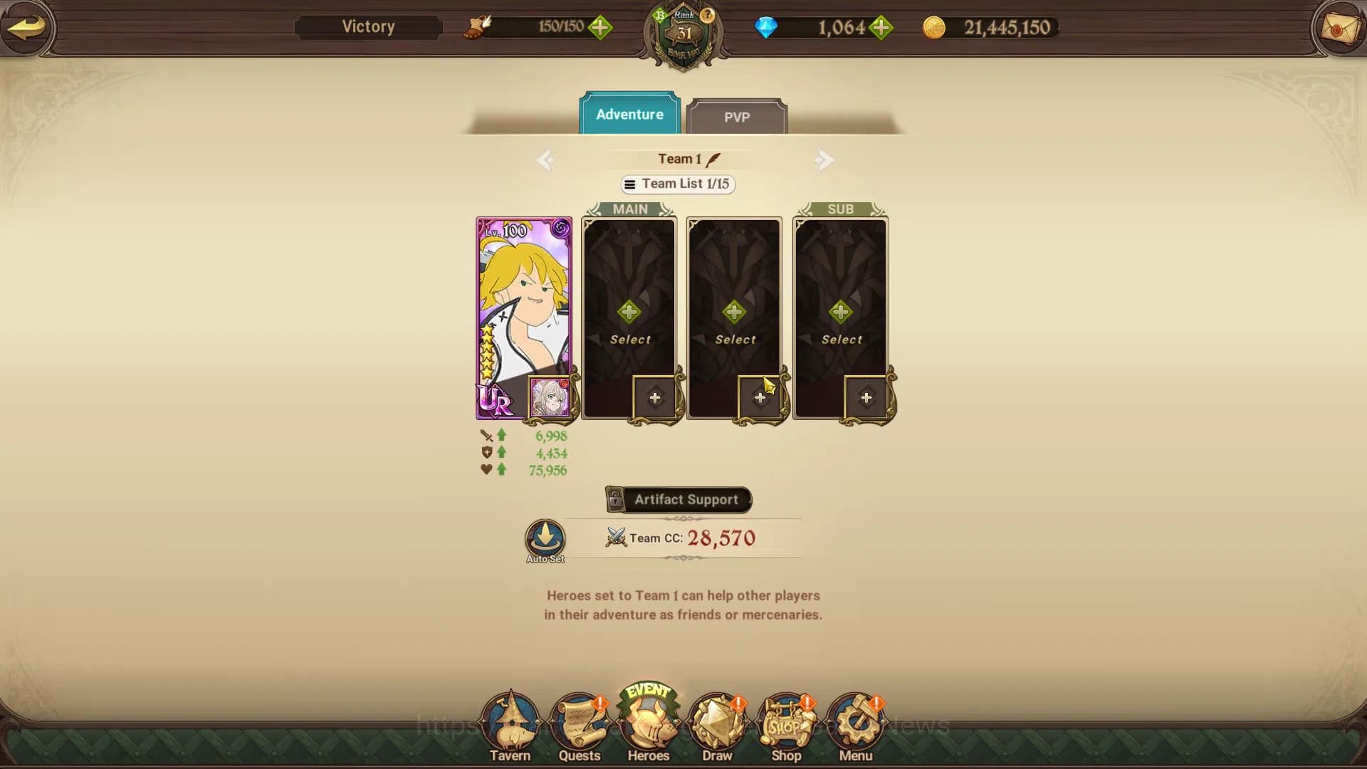 The Seven Deadly Sins: Grand Cross Accounts Asia|731K CC|Starter Ch4|1064 DM|3 UR| Gowther, Ar image 5