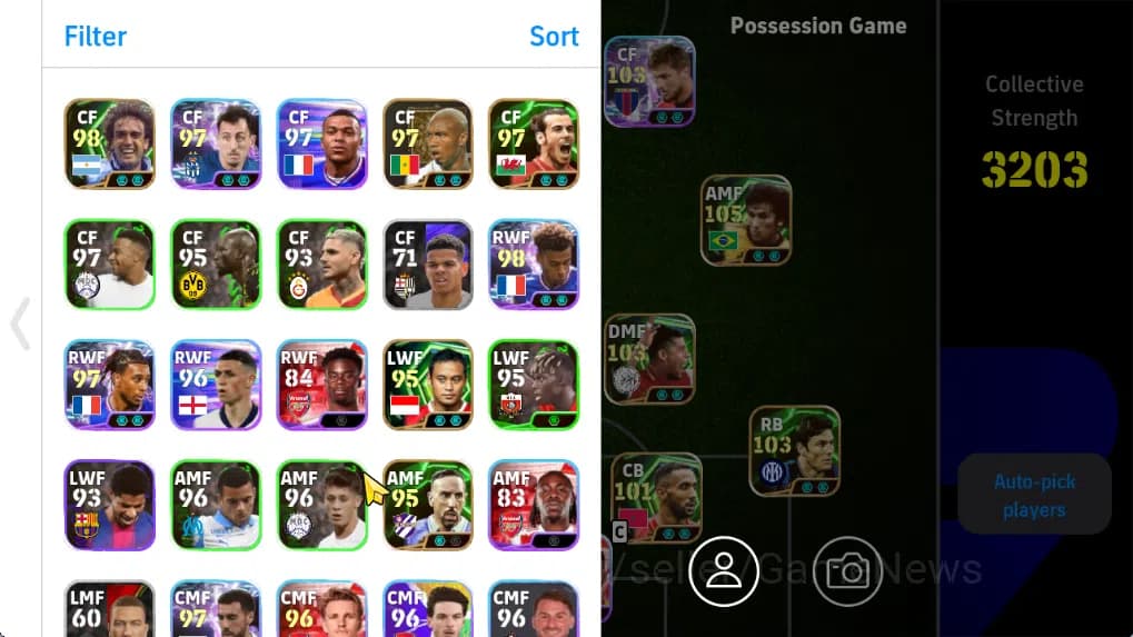 eFootball Accounts Mobile|PhenomPass(Dani Olmo),Willpower(Dirk Kuyt), image 2