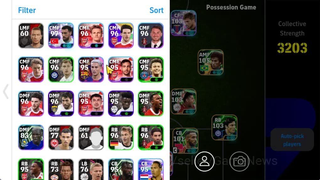 eFootball Accounts Mobile|PhenomPass(Dani Olmo),Willpower(Dirk Kuyt), image 3