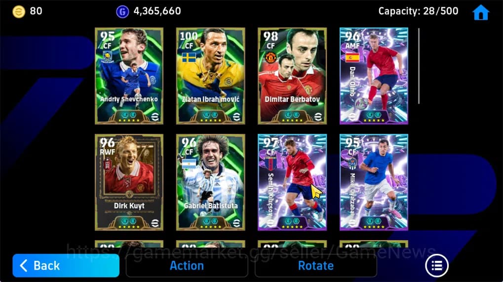 eFootball Accounts Mobile|PhenomPass(Dani Olmo),Willpower(Dirk Kuyt), image 5
