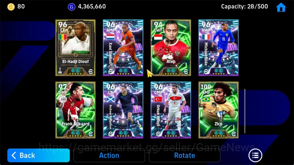 eFootball Accounts Mobile|PhenomPass(Dani Olmo),Willpower(Dirk Kuyt), image 7