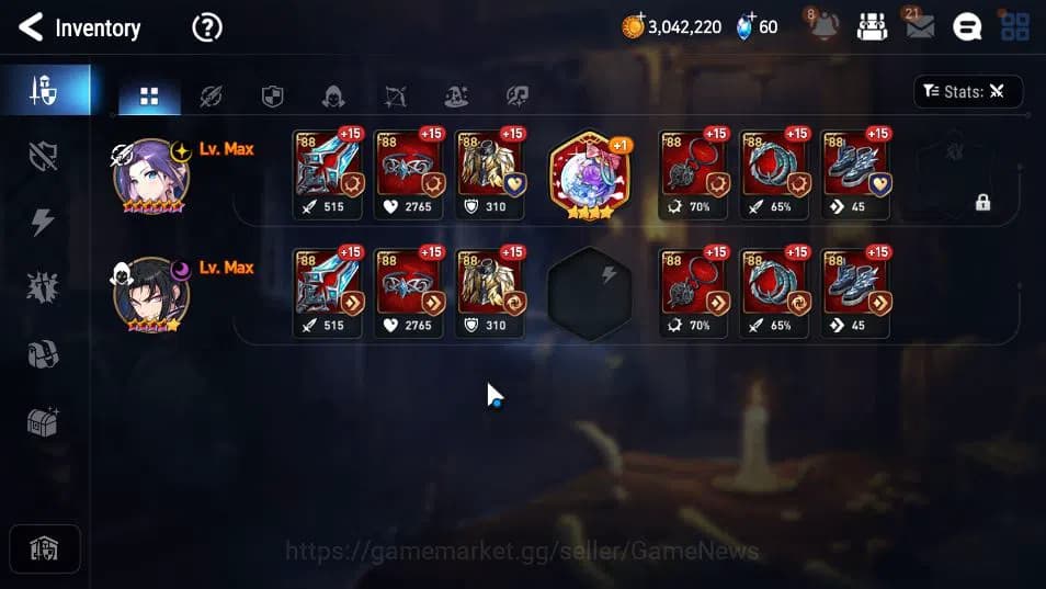 Epic Seven Accounts GLOBAL Unverif |New Era| 3 ML (LOT Scales,LH Cermi image 10