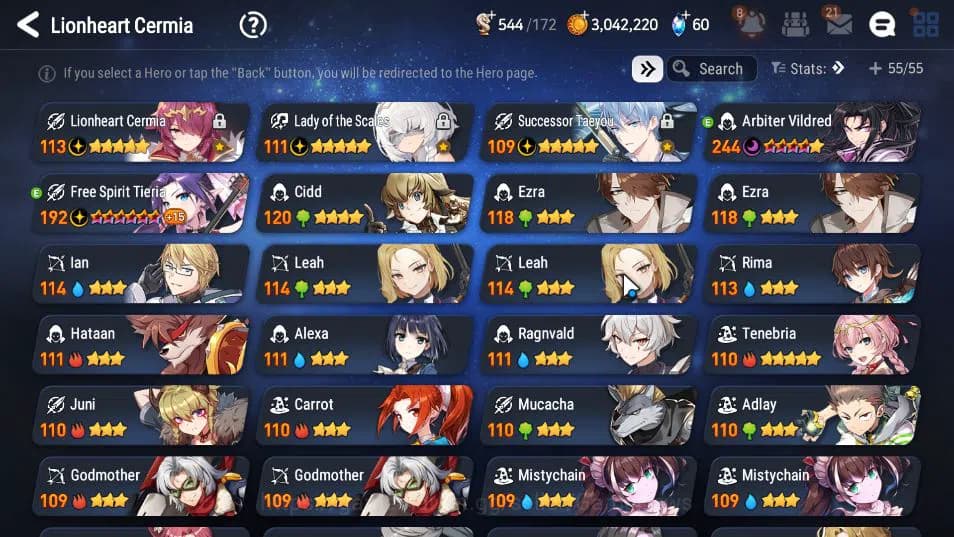 Epic Seven Accounts GLOBAL Unverif |New Era| 3 ML (LOT Scales,LH Cermi image 2