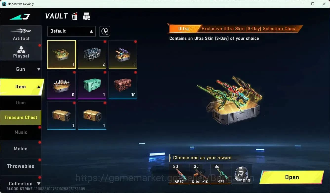 Blood Strike Accounts ASIA | EVA KATYA, TR VOLT | 2 EVA GUNS | 2 LMT GUN image 12