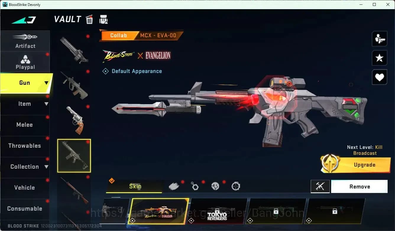 Blood Strike Accounts ASIA | EVA KATYA, TR VOLT | 2 EVA GUNS | 2 LMT GUN image 9