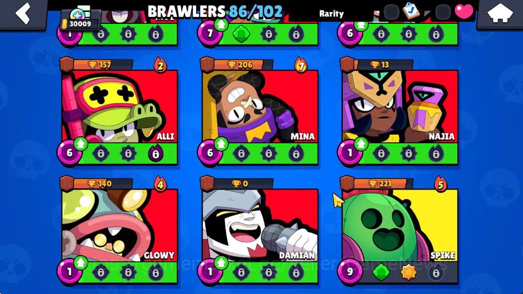 Brawl Stars Accounts 30K Trophy|15K Bling+217 Gem|86 Brawler 18 Max 2 U image 12