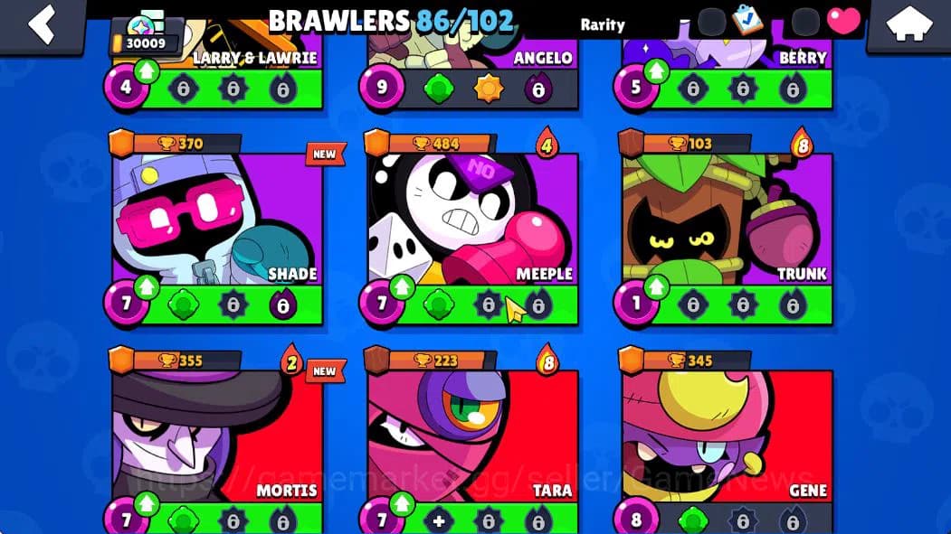 Brawl Stars Accounts 30K Trophy|15K Bling+217 Gem|86 Brawler 18 Max 2 U image 16