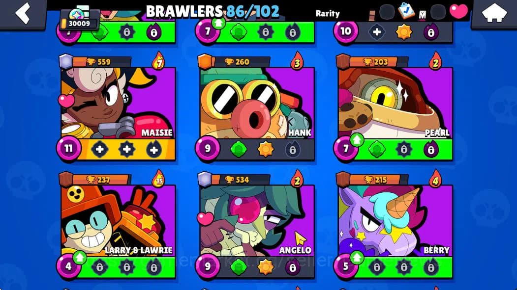 Brawl Stars Accounts 30K Trophy|15K Bling+217 Gem|86 Brawler 18 Max 2 U image 17