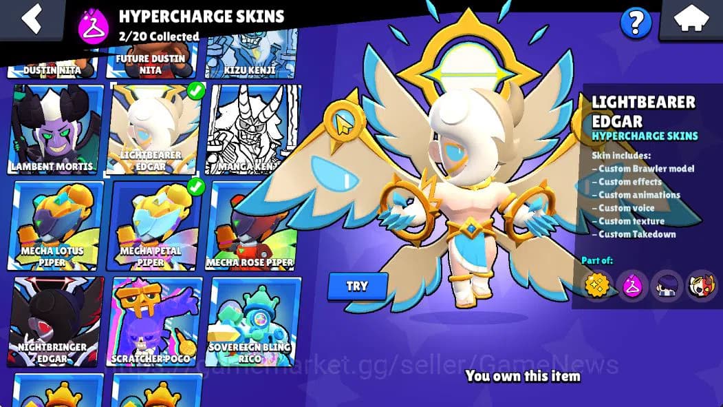 Brawl Stars Accounts 30K Trophy|15K Bling+217 Gem|86 Brawler 18 Max 2 U image 18