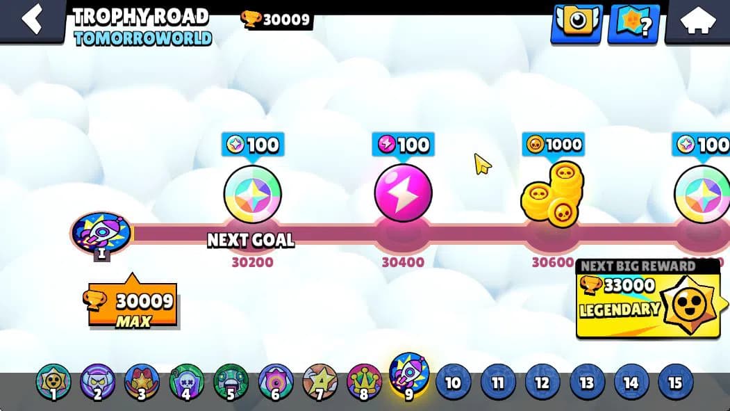 Brawl Stars Accounts 30K Trophy|15K Bling+217 Gem|86 Brawler 18 Max 2 U image 5