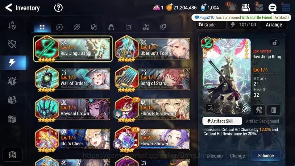 Epic Seven Accounts Global | 3 ML(Lionheart Cermia,A Yufine,BW Iseria) image 11
