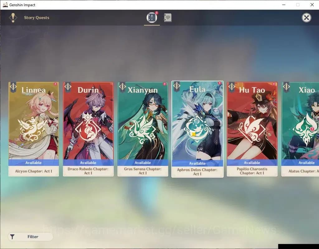 Genshin Impact Accounts ASIA|AR 52|3Limited +3(*5Weapon)|Xiao+Sign,Neuvill image 11
