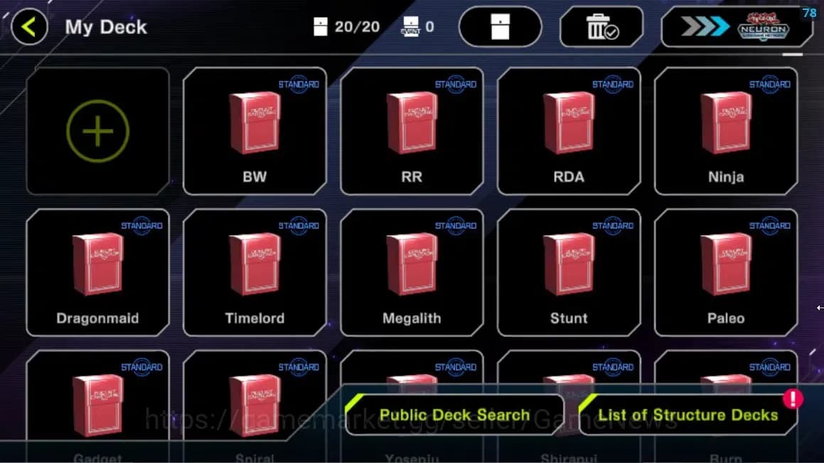 Yu-Gi-Oh! Master Duel Accounts Android|Lv 18|20 Deck|VSK9,Yummys,ElfNote,Kewl,Dra image 6