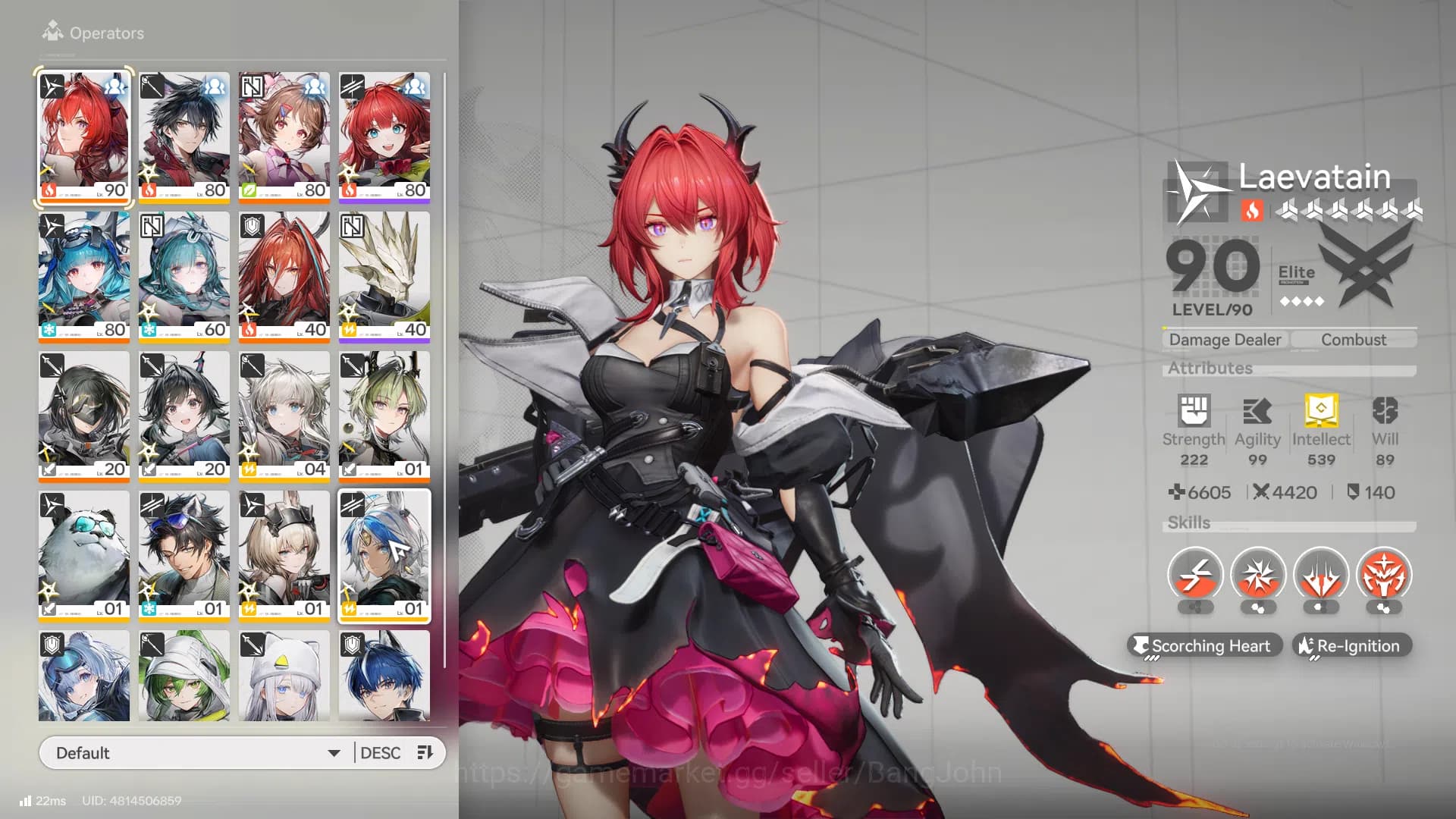 Arknights: Endfield Accounts Mid Game | ASIA | Laevatain P1 + Sign | ardelia | image 2