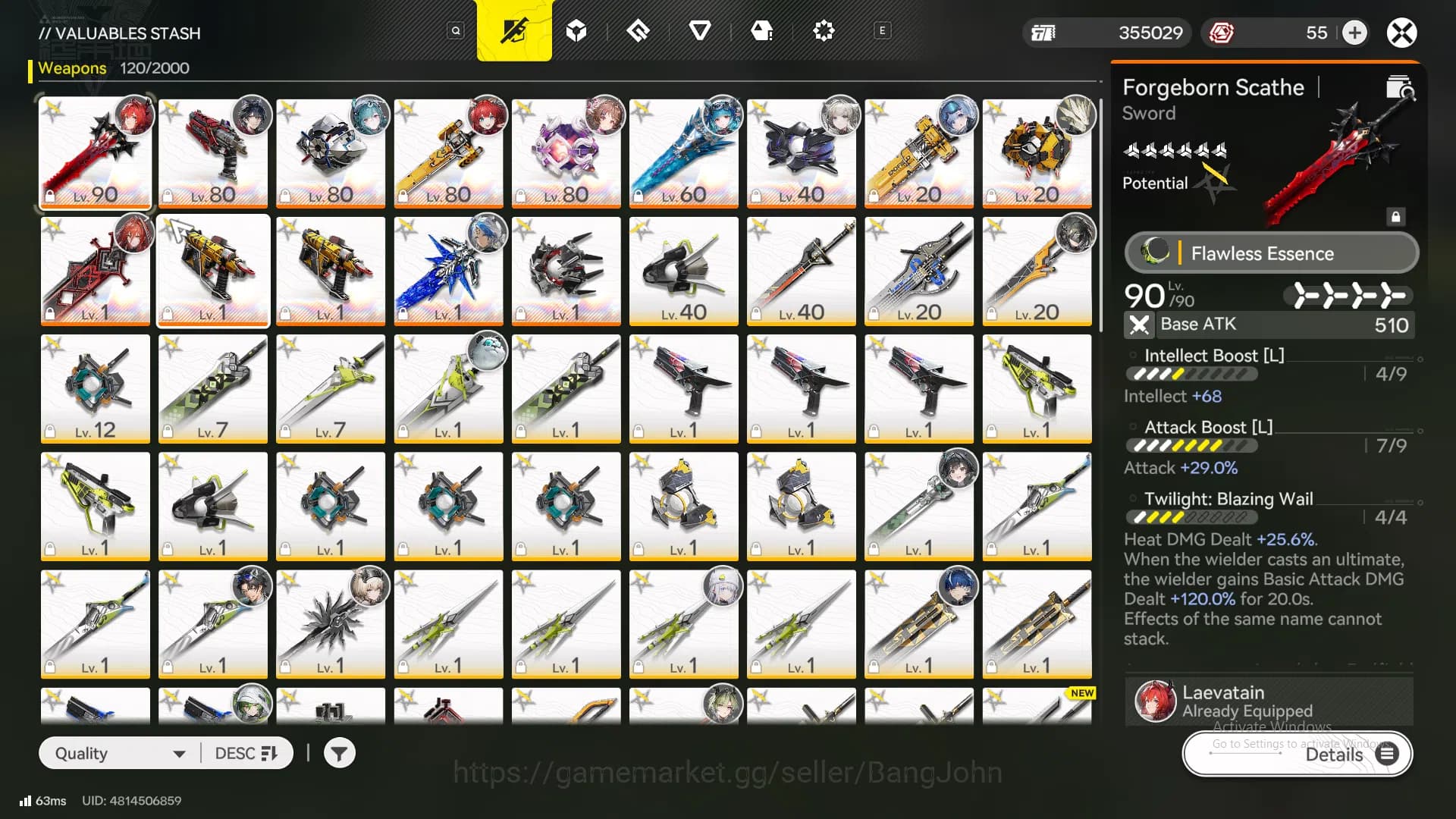 Arknights: Endfield Accounts Mid Game | ASIA | Laevatain P1 + Sign | ardelia | image 4