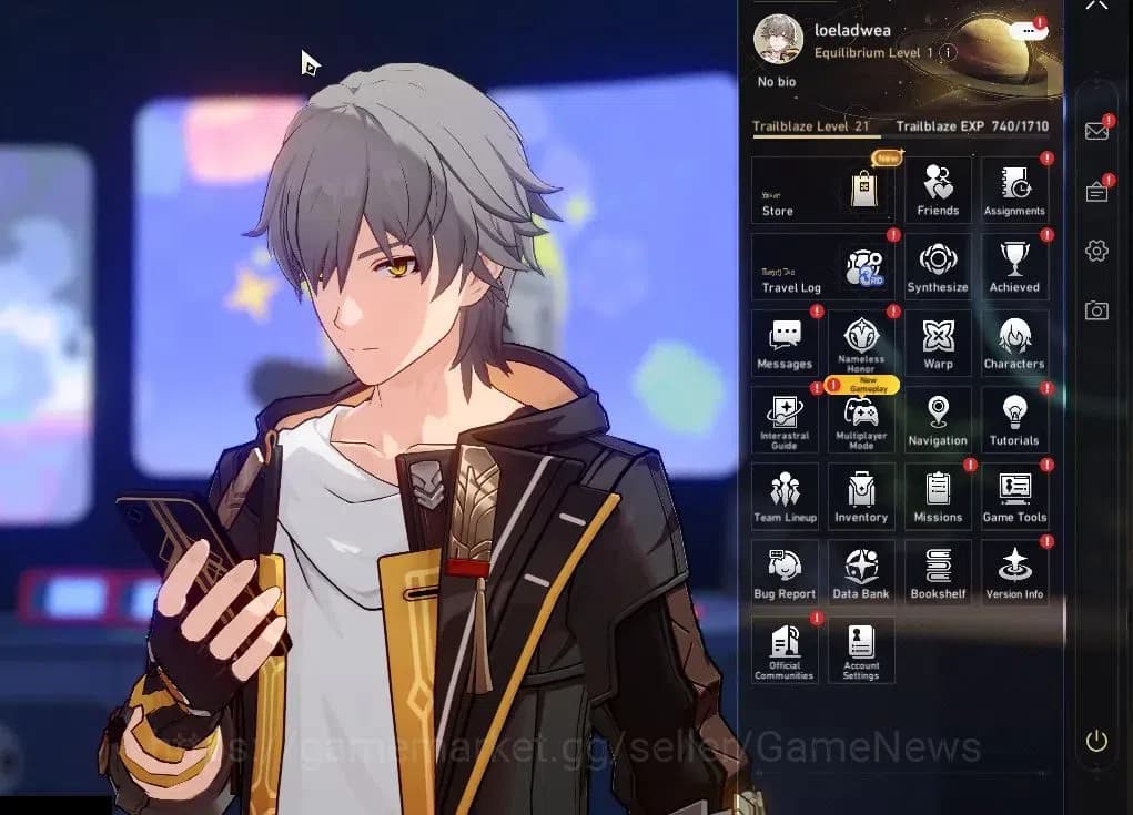 Honkai Star Rail Accounts Asia | TL 21 | 2 Golden Comp | 3 Limited | Castori image 1