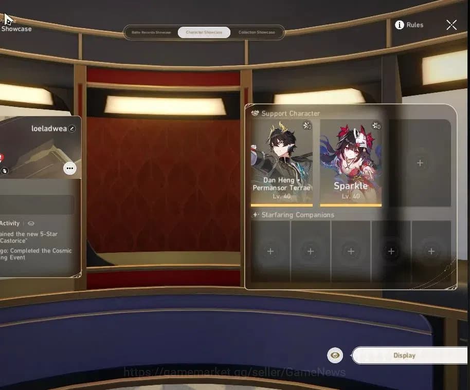 Honkai Star Rail Accounts Asia | TL 21 | 2 Golden Comp | 3 Limited | Castori image 2