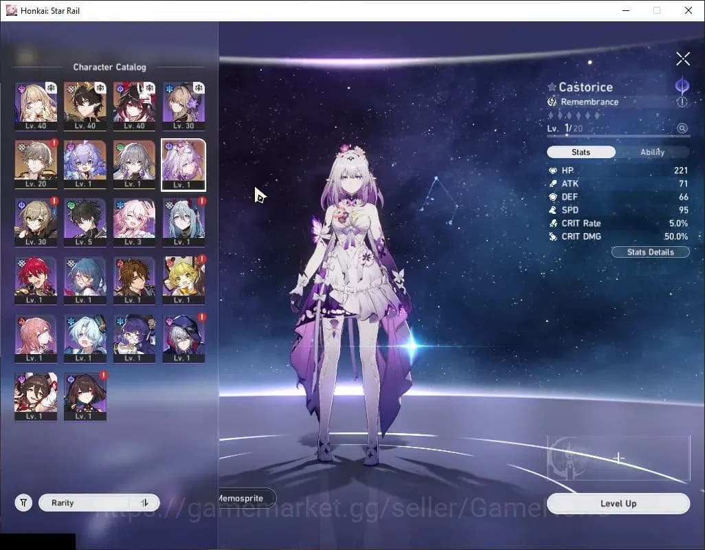 Honkai Star Rail Accounts Asia | TL 21 | 2 Golden Comp | 3 Limited | Castori image 4
