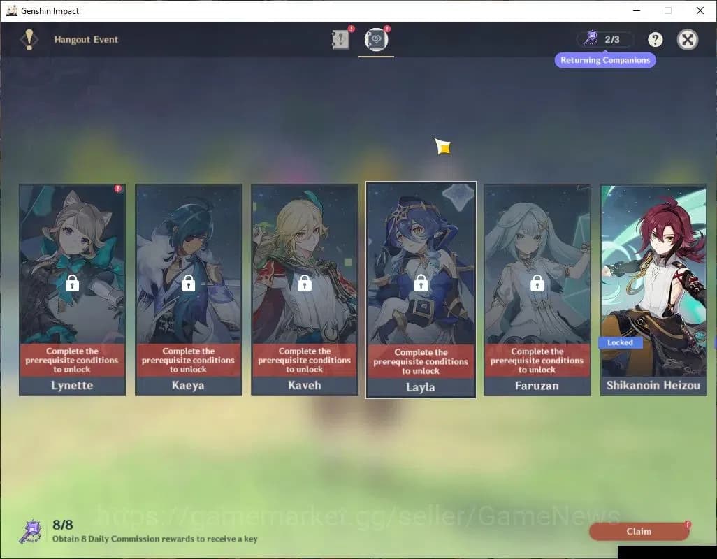 Genshin Impact Accounts Asia|AR 51|5 Limit +4(*5WEP)|Hutao+Sign,Zibai,YaeM image 11