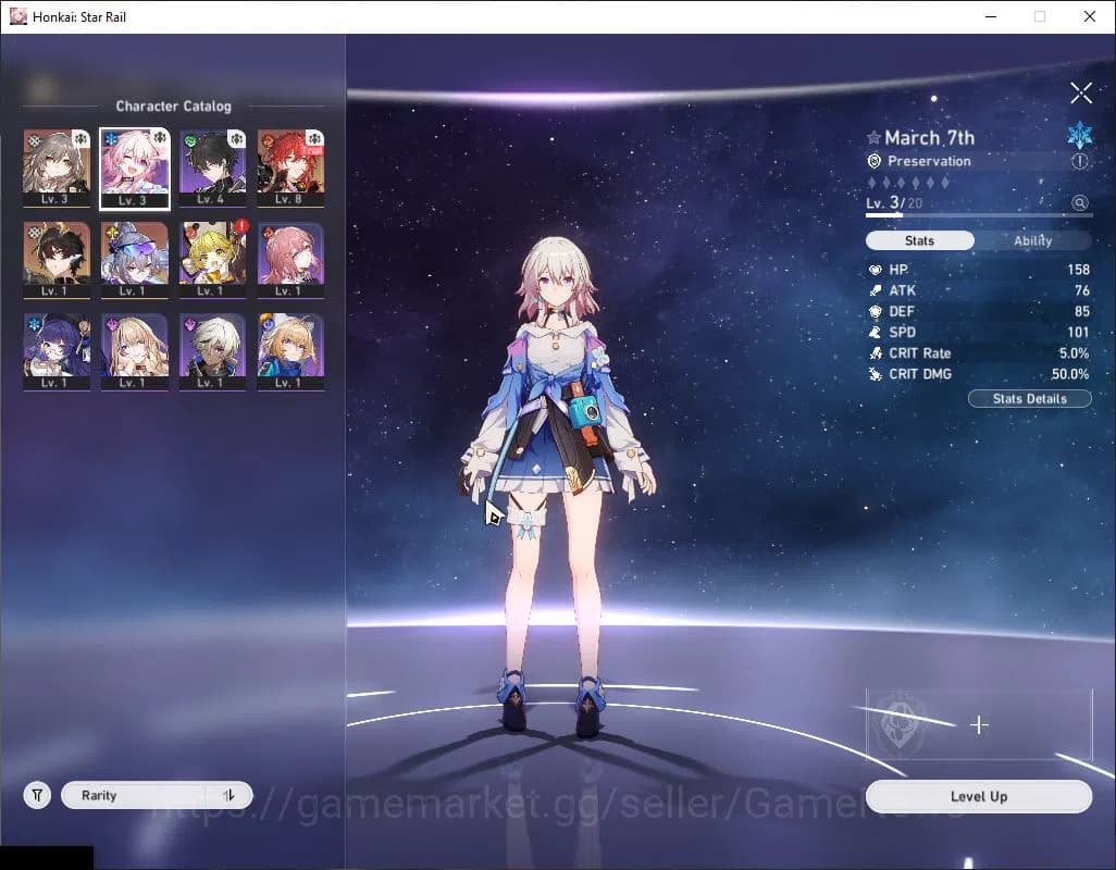 Honkai Star Rail Accounts ASIA|TL 3|Selector B5 ON+3 Golden Companion Spirit image 9