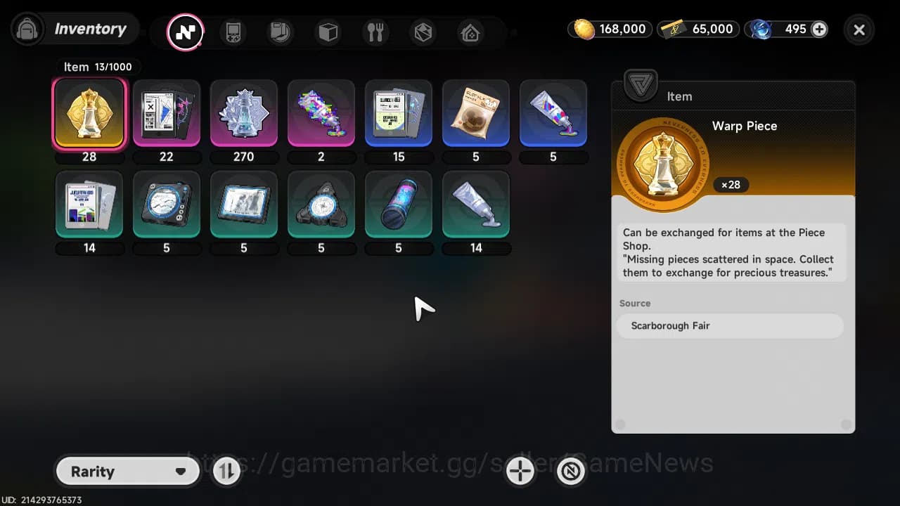 Neverness to Everness Accounts GLOBAL EU|HL 3| 1 SSR (Nanally) + 1 Selector On| 5 image 6