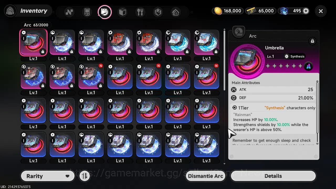 Neverness to Everness Accounts GLOBAL EU|HL 3| 1 SSR (Nanally) + 1 Selector On| 5 image 7