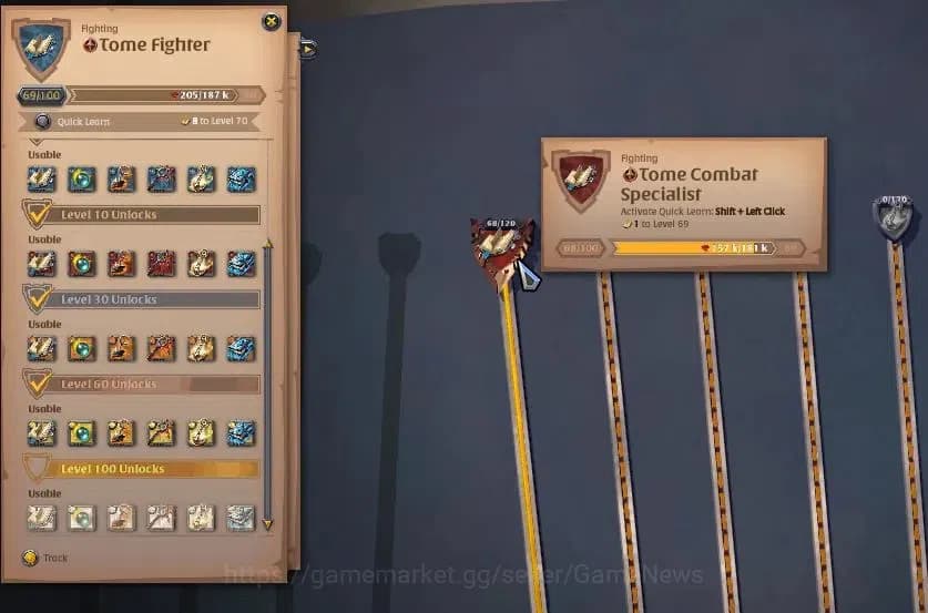 Albion Online Accounts ASIA | 2,18M Total Fame - 5,24M Silver | T8 Ore Mi image 5