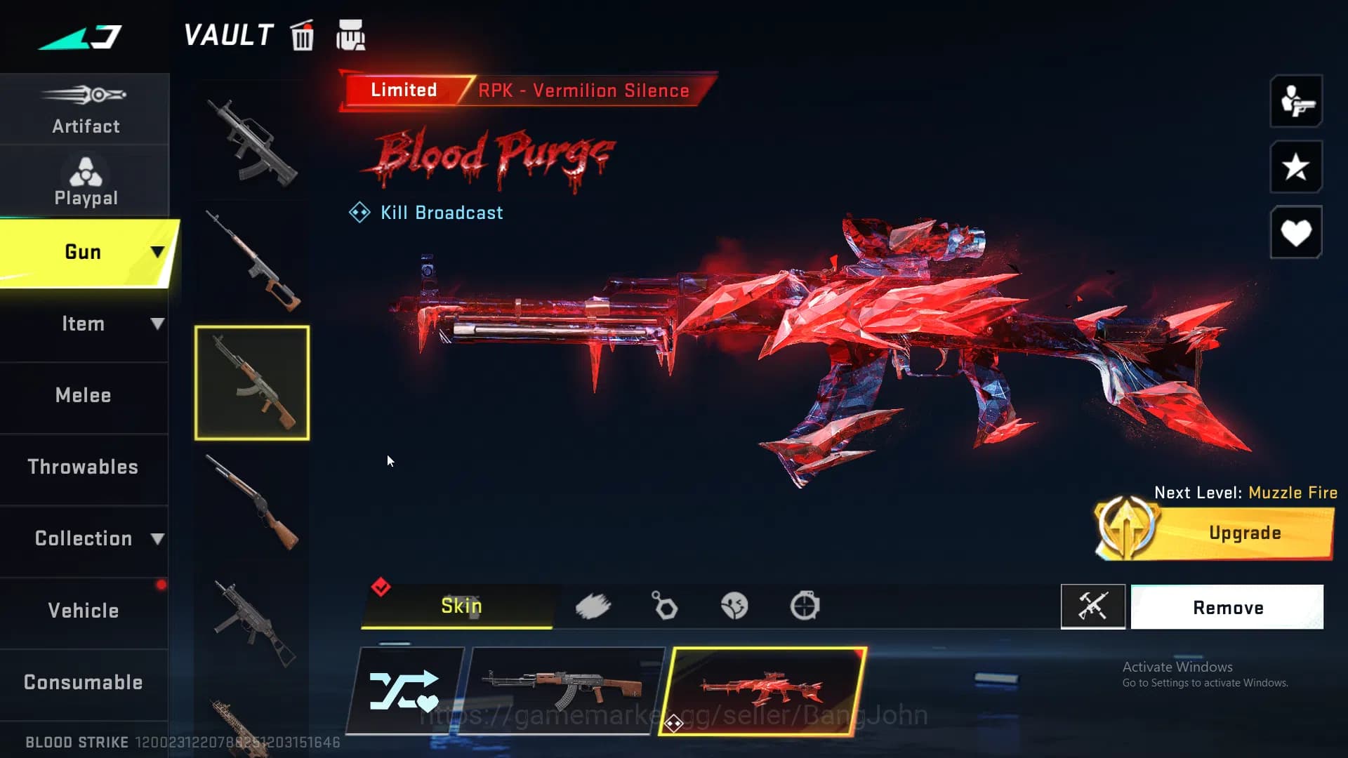 Blood Strike Accounts ASIA | 4 Eternal | Eternal M82 | Eternal Kraken | image 10