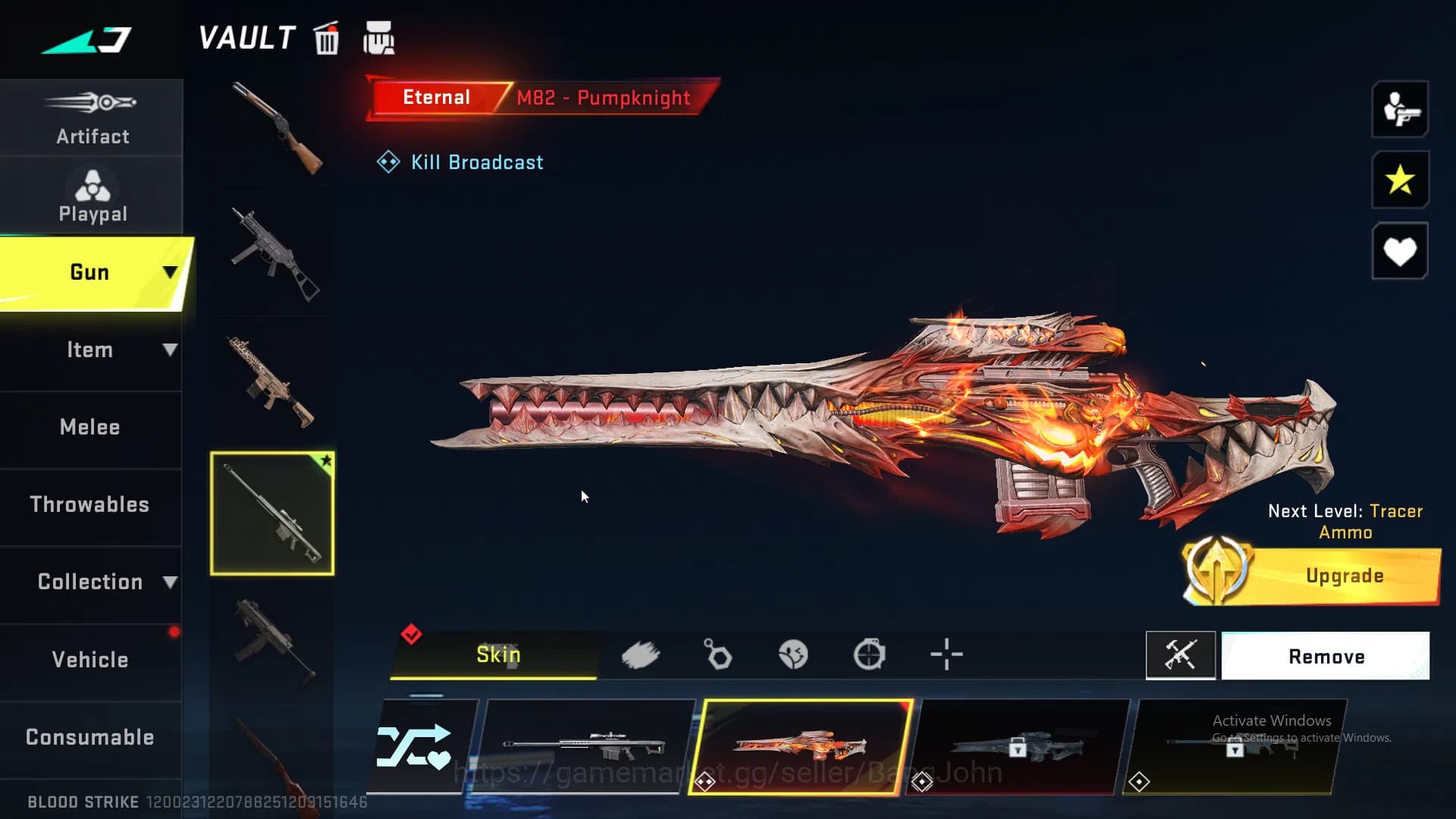 Blood Strike Accounts ASIA | 4 Eternal | Eternal M82 | Eternal Kraken | image 11