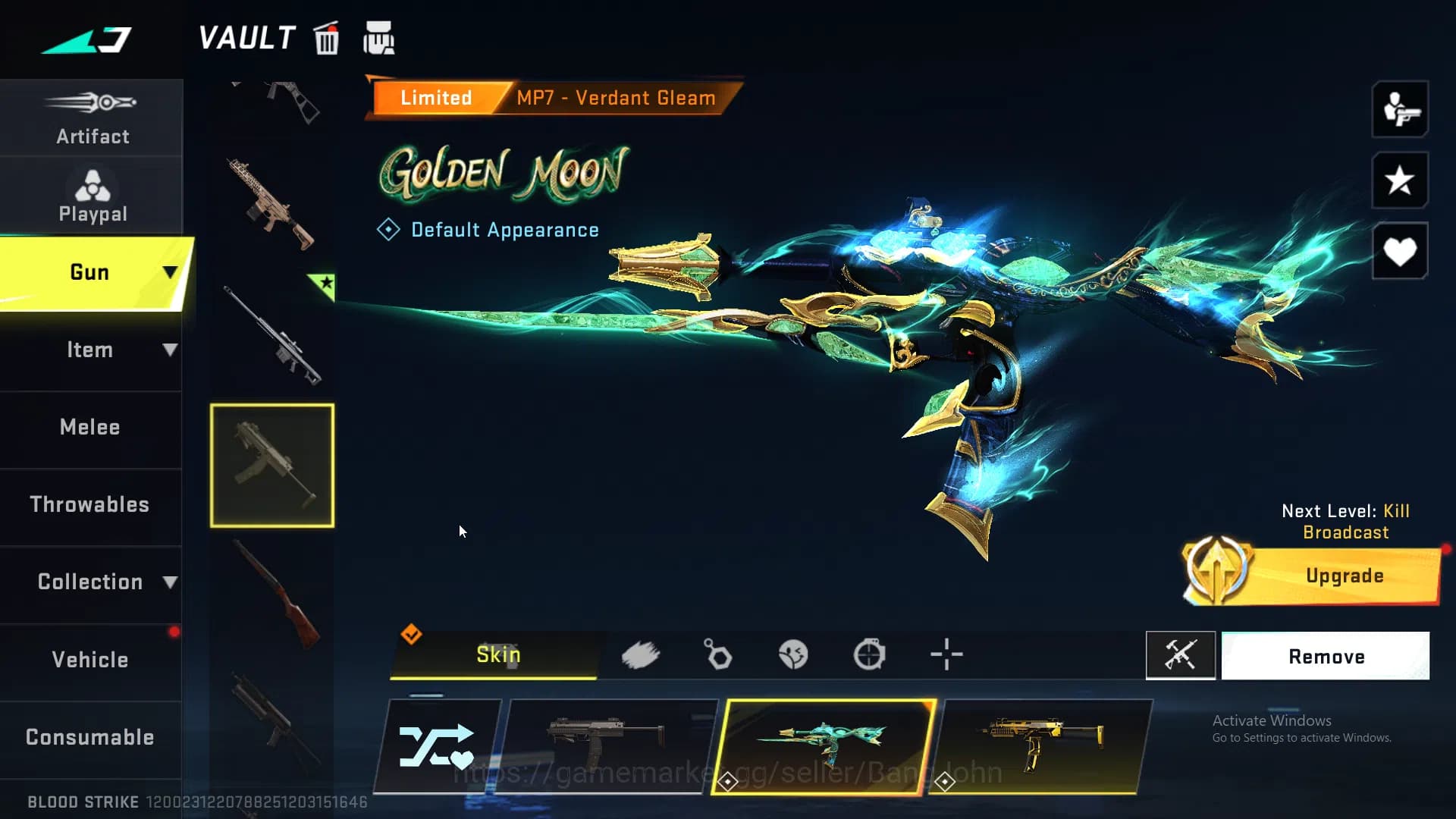 Blood Strike Accounts ASIA | 4 Eternal | Eternal M82 | Eternal Kraken | image 12