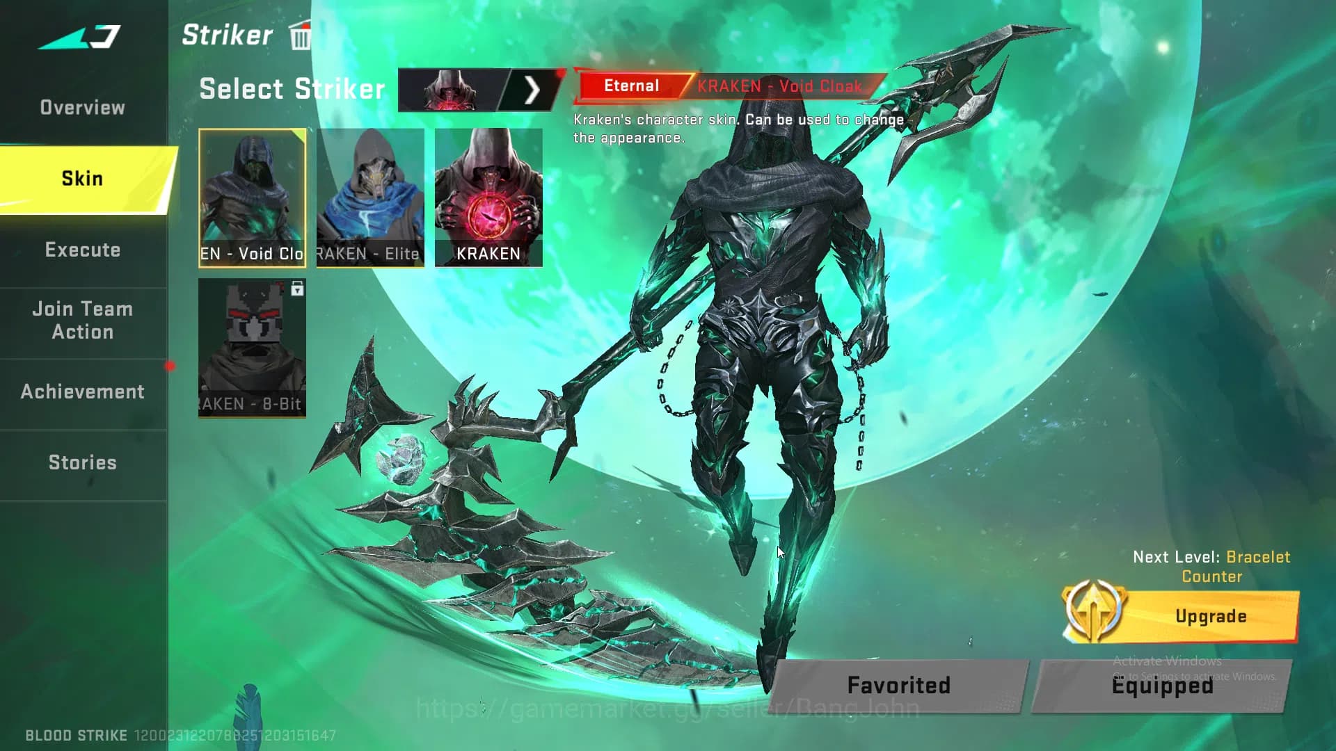 Blood Strike Accounts ASIA | 4 Eternal | Eternal M82 | Eternal Kraken | image 2