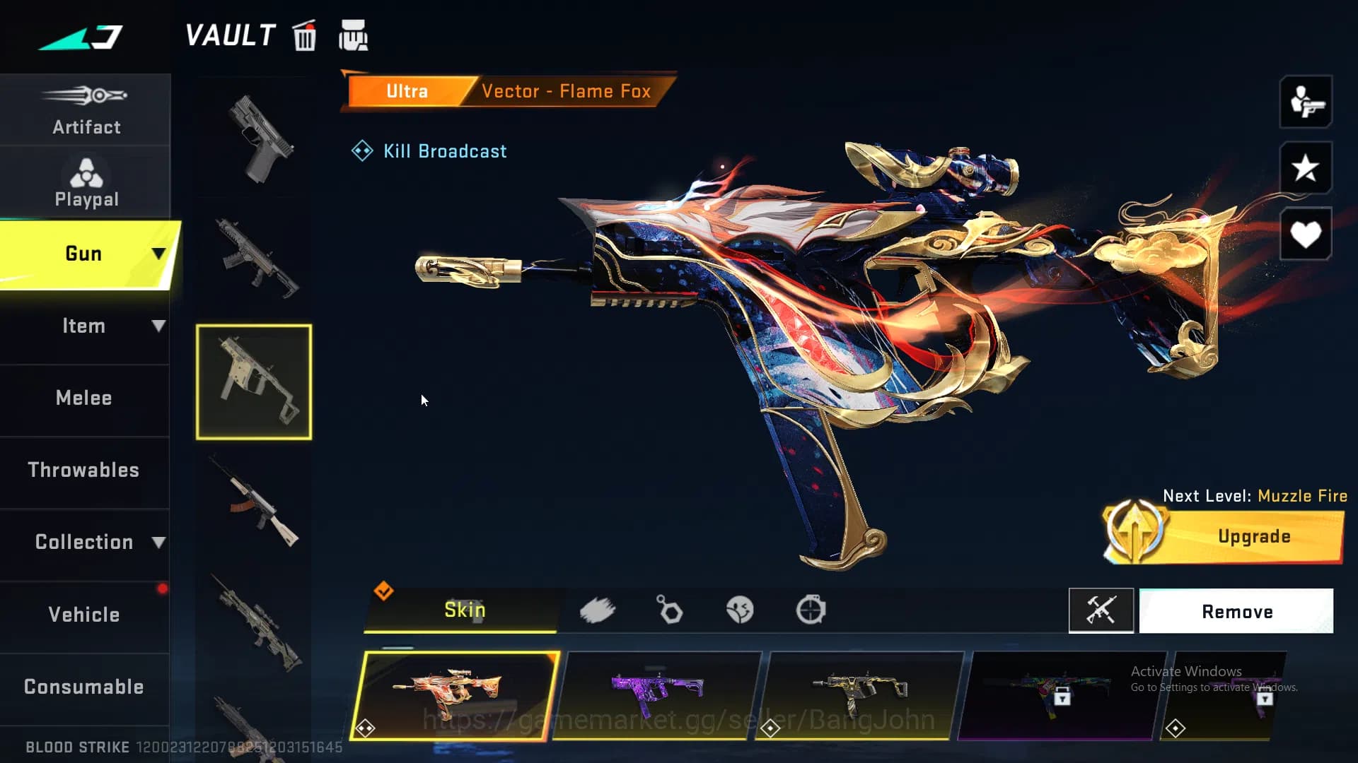 Blood Strike Accounts ASIA | 4 Eternal | Eternal M82 | Eternal Kraken | image 5