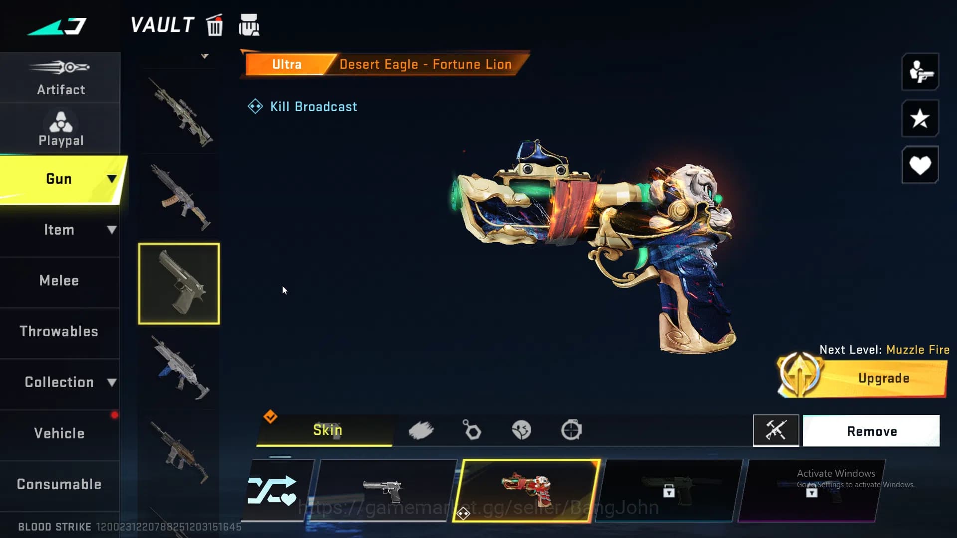 Blood Strike Accounts ASIA | 4 Eternal | Eternal M82 | Eternal Kraken | image 6