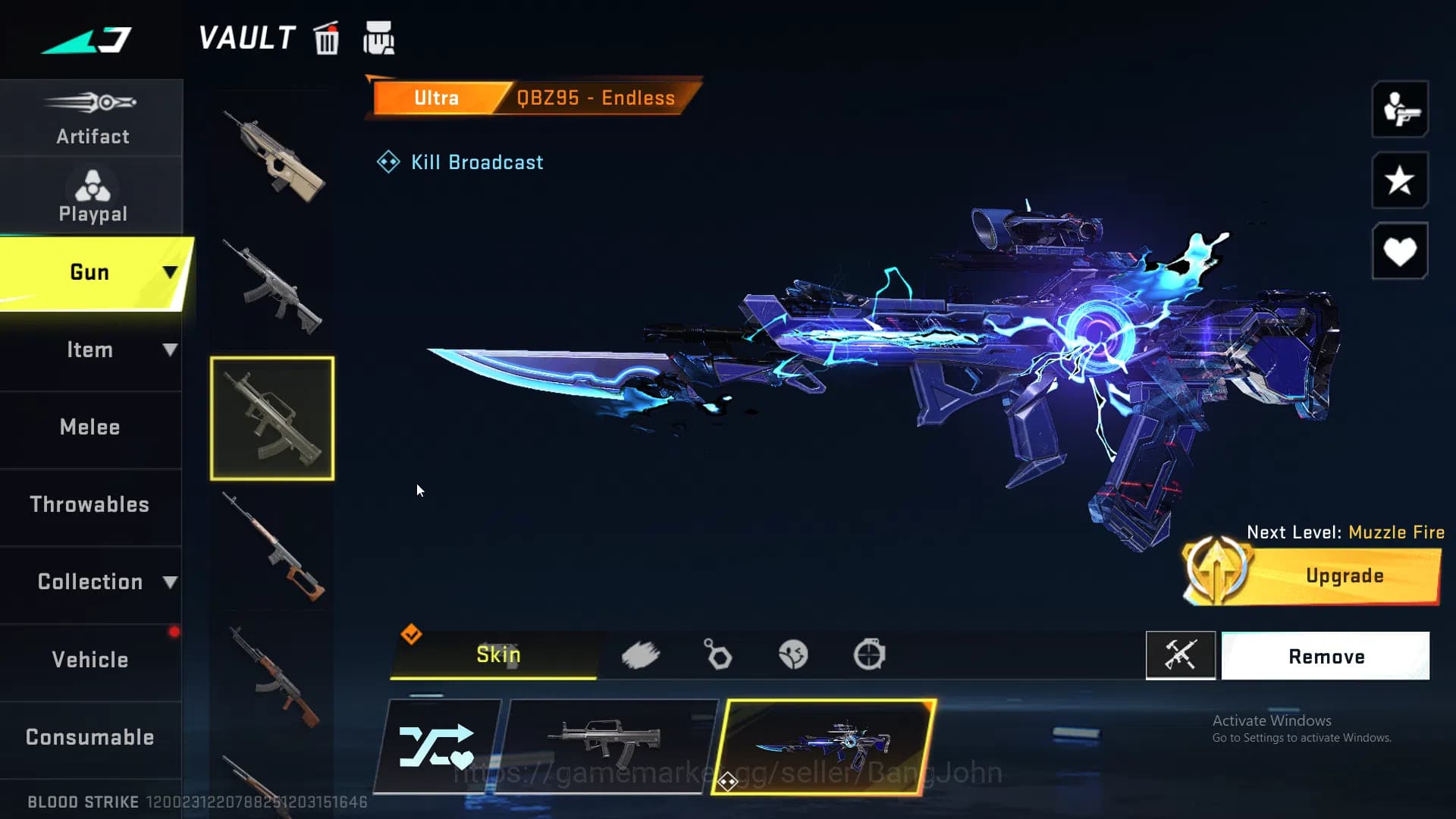 Blood Strike Accounts ASIA | 4 Eternal | Eternal M82 | Eternal Kraken | image 9
