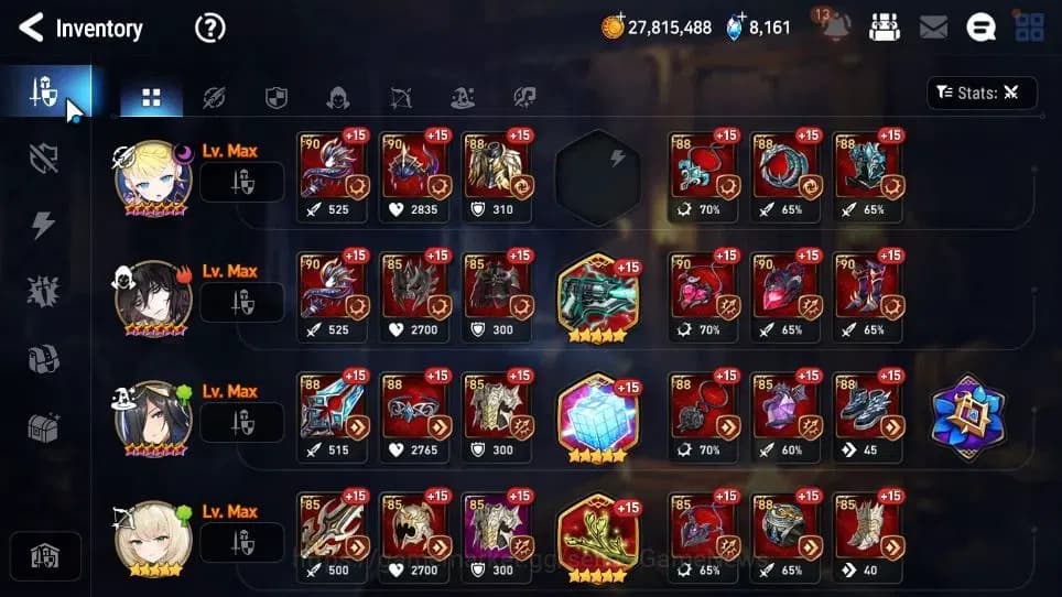 Epic Seven Accounts GLOBAL Unverif|New Era|10 ML[Notos,LOTScales,NM Lu image 12