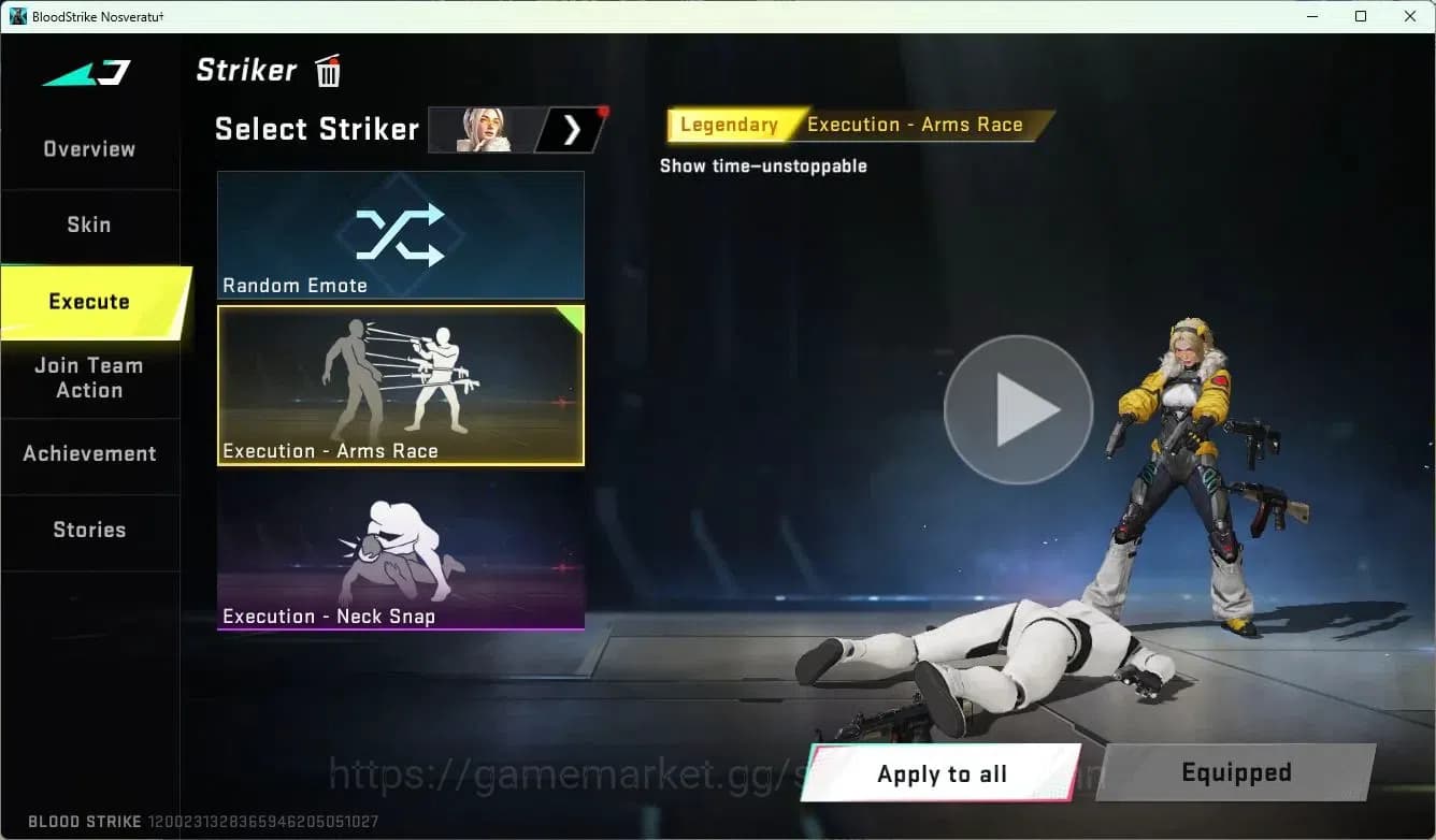 Blood Strike Accounts ASIA | 10 Legendary Skins | 2 Ultra Skins | Collab image 3