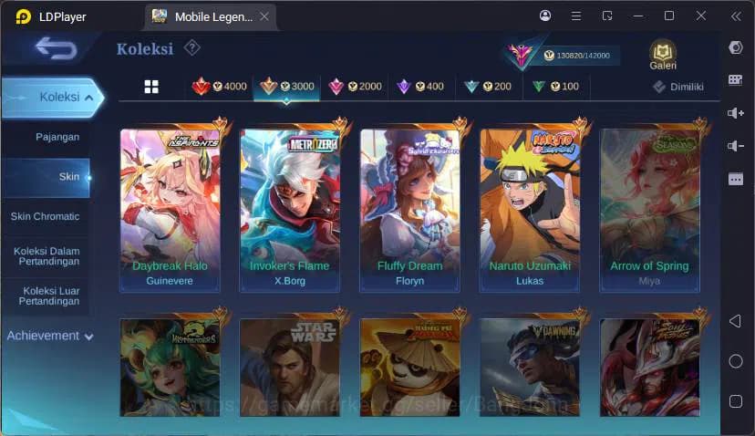 Mobile Legends: Bang Bang Accounts GLOBAL|Hero 132|Skin 418|Lgn Lunox,Sanrio CLaude,M image 19