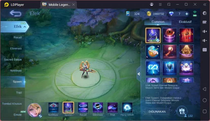 Mobile Legends: Bang Bang Accounts GLOBAL|Hero 132|Skin 418|Lgn Lunox,Sanrio CLaude,M image 3