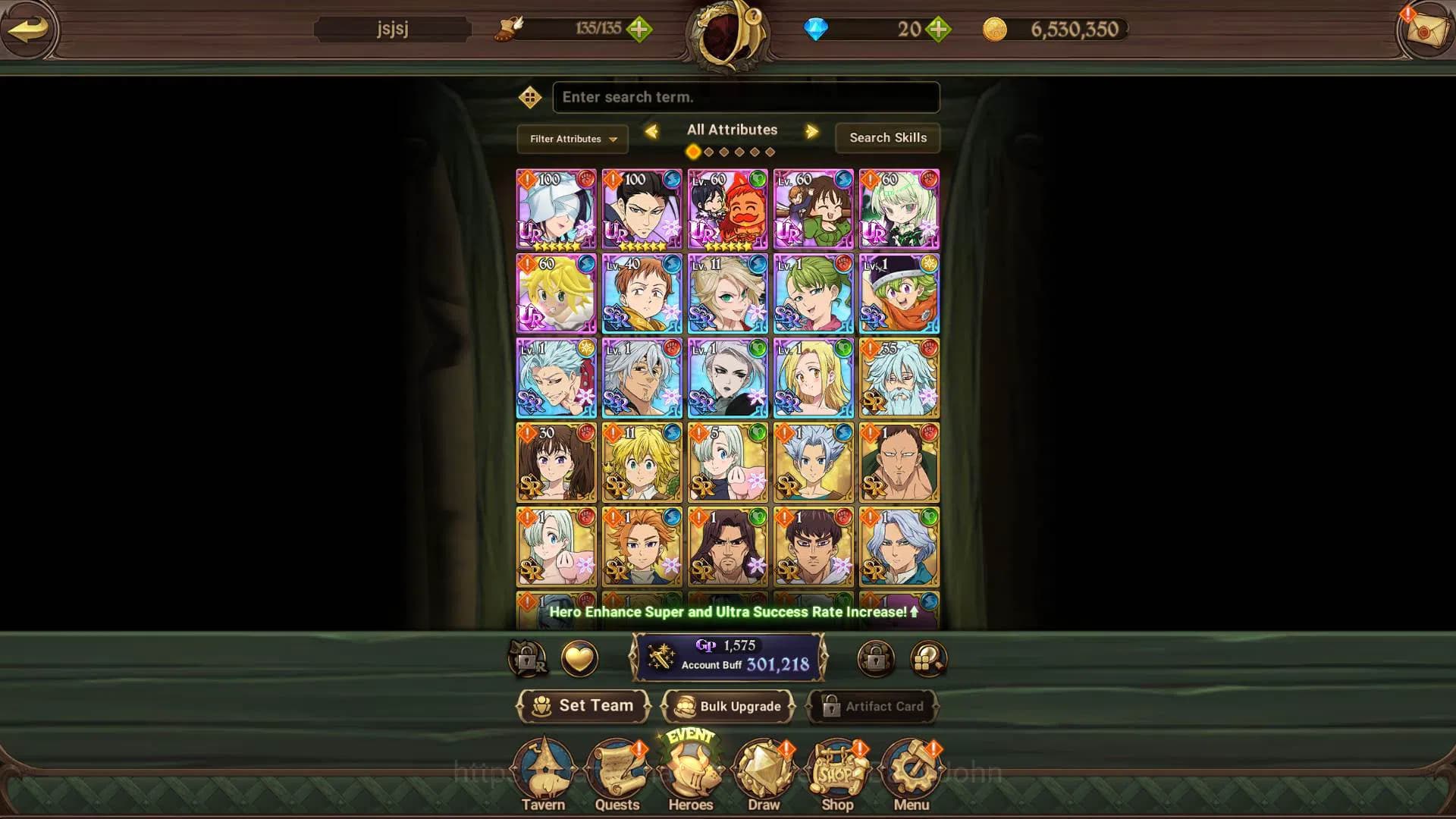The Seven Deadly Sins: Grand Cross Accounts GLOBAL|301k CC|UR Meresca,KDiane,Sabunak3/6,DKMeli image 7