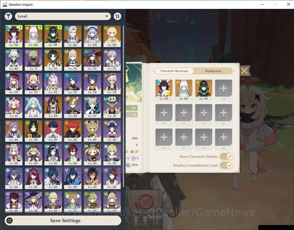 Genshin Impact Accounts ASIA |AR 56|6 Limited+3(*5Weapon)|NeuvilletC1+Sign image 1