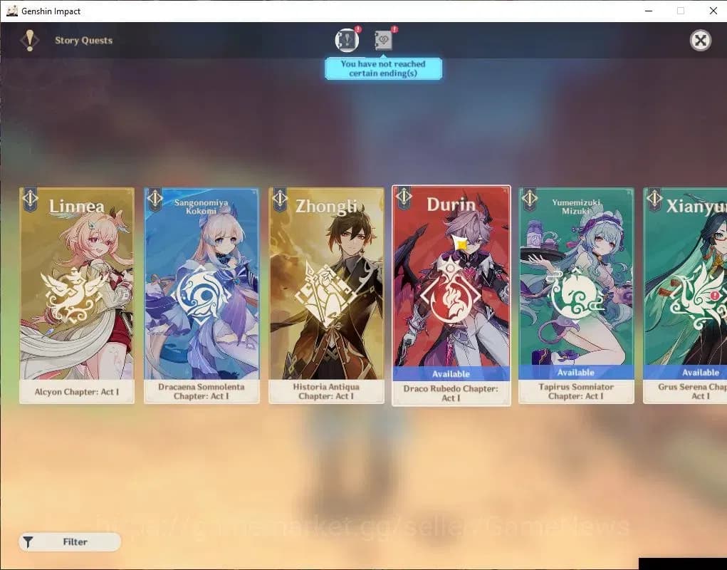 Genshin Impact Accounts ASIA |AR 56|6 Limited+3(*5Weapon)|NeuvilletC1+Sign image 14