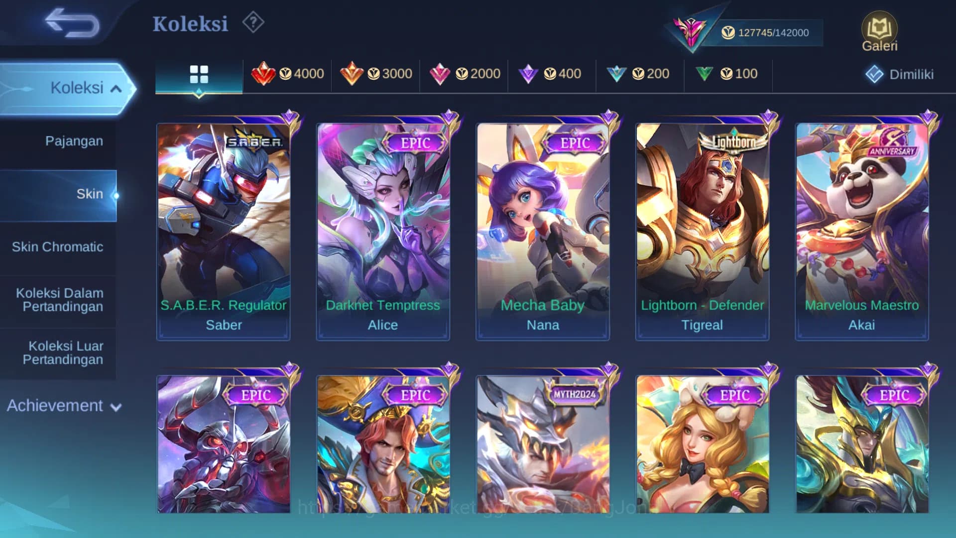 Mobile Legends: Bang Bang Accounts Hero 131|Skin 377|Legend Johnson|Aspirants Change| image 10
