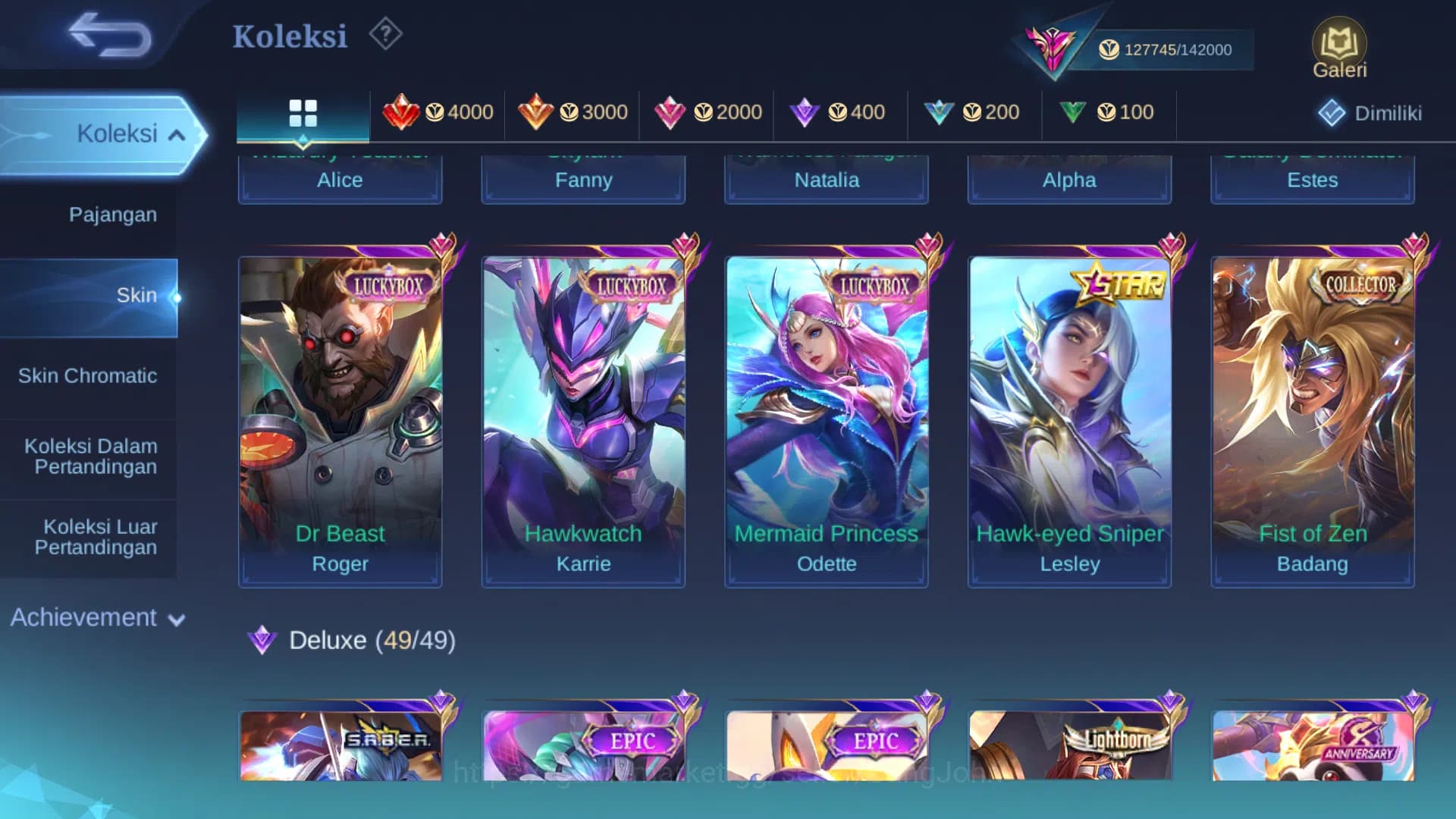 Mobile Legends: Bang Bang Accounts Hero 131|Skin 377|Legend Johnson|Aspirants Change| image 9